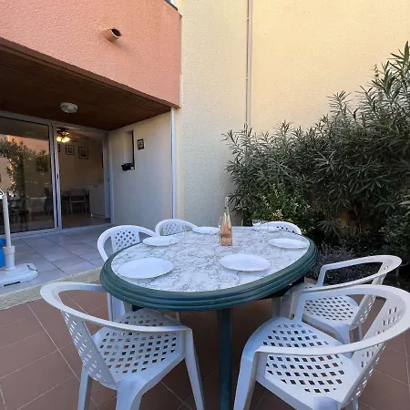 Apartment T3 Avec Terrasse Spacieuse, Proche Plage, 4 Pers., Parking Inclus - Fr-1-701-27